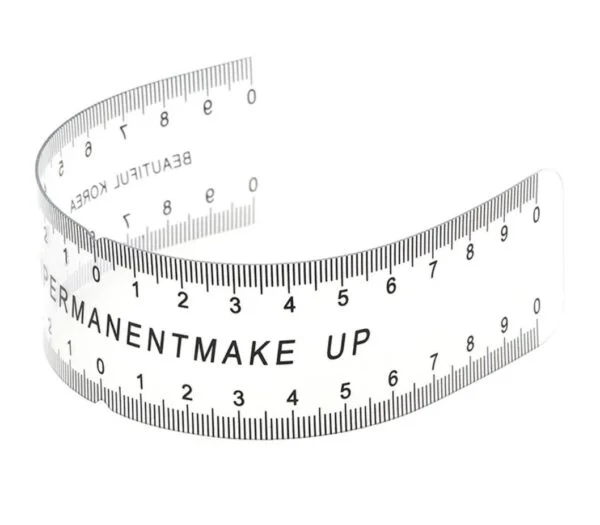 REGLA DE MEDICION PARA DISEÑO DE CEJAS
